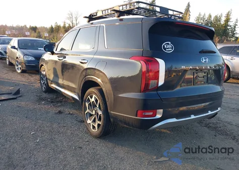 2021 Hyundai Palisade Calligraphy from USA, damaged, VIN KM8R7DHE0MU249290